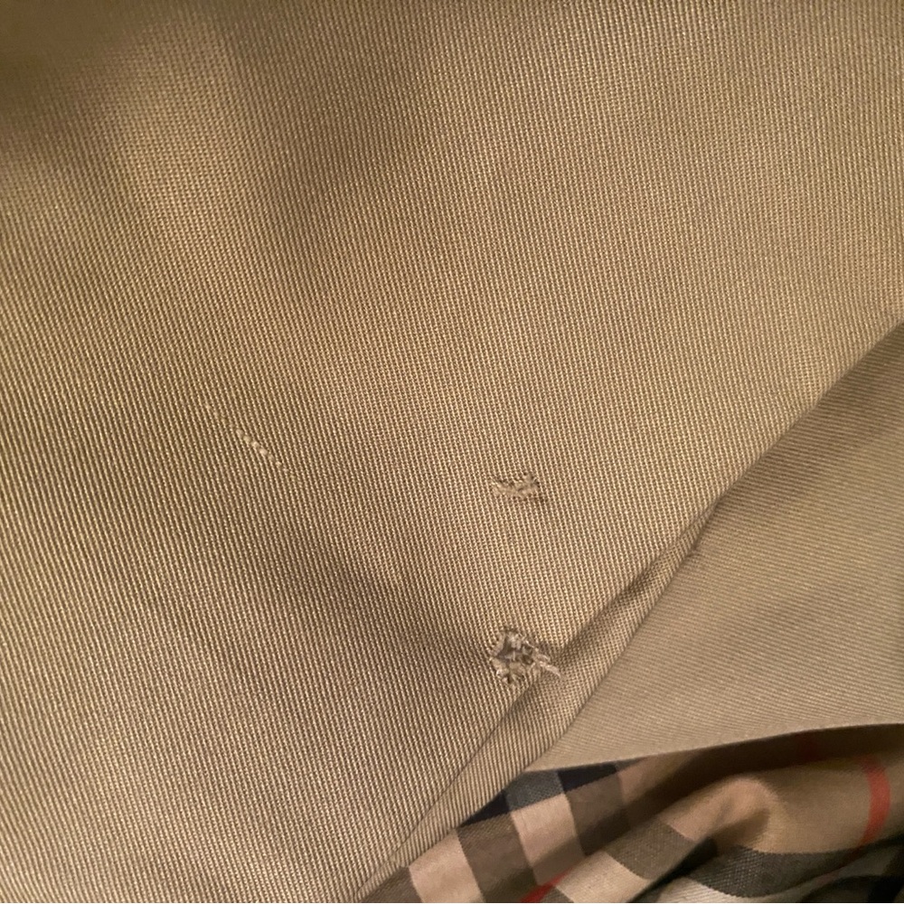 Burberry Men's Trench Coat - Khaki/Tan - Picture 14 of 16